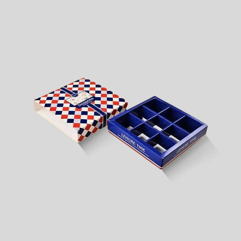 Branded Brisk cookie gift box illustrating printable panels