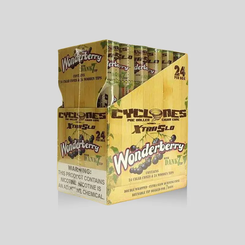 Custom Printed Blunt Wrap and Pre-Roll Cartons