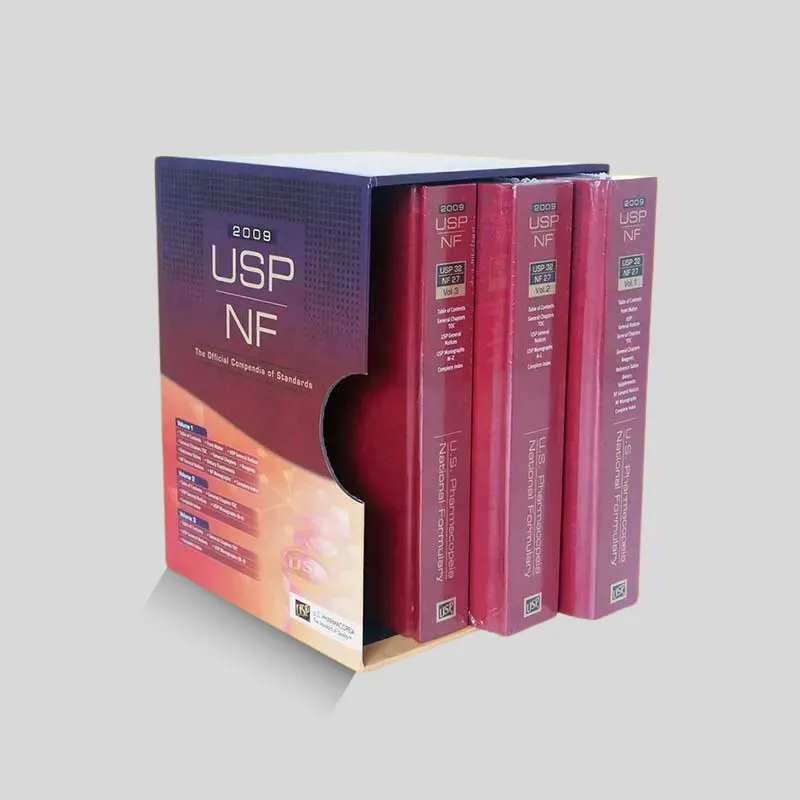 Custom rigid book slipcase pairing with hardcover presentation boxes for collector editions