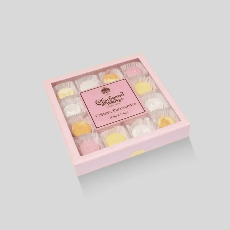 Brisk candy box showing assortment layout and product fit