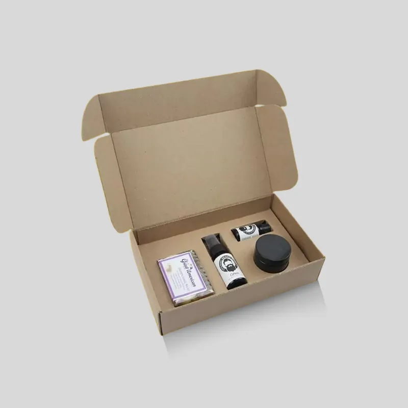 Custom CBD box with precision-cut foam insert holding tincture bottles