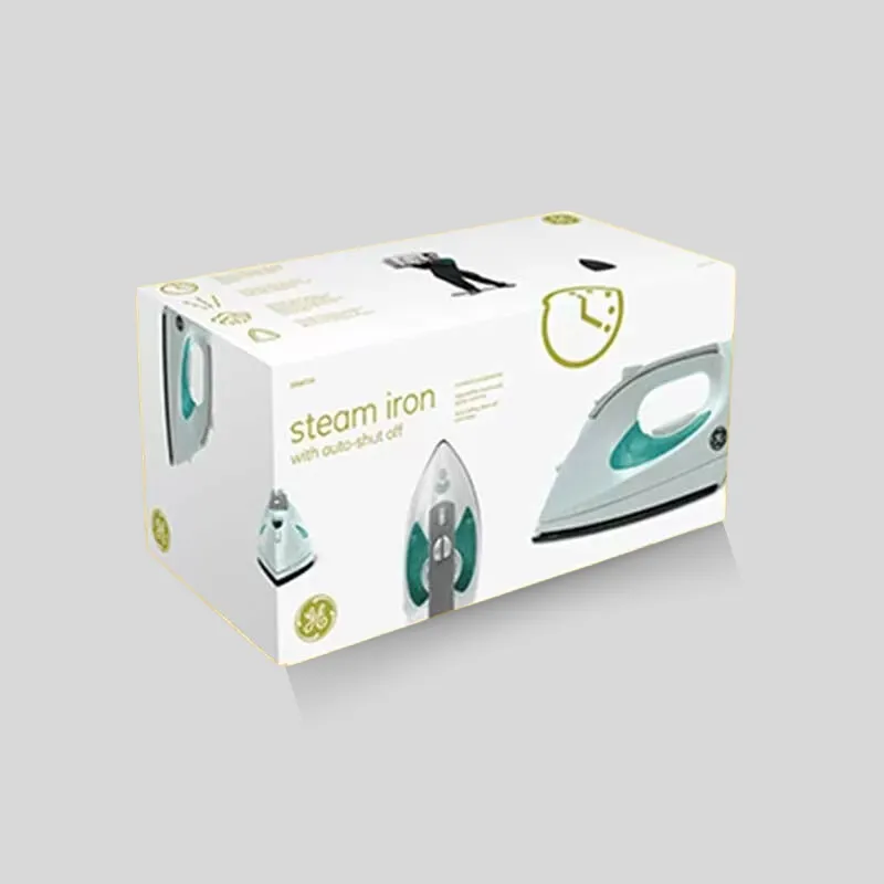 Custom appliances boxes with premium gloss and matte contrast finishes for luxury electronics packaging