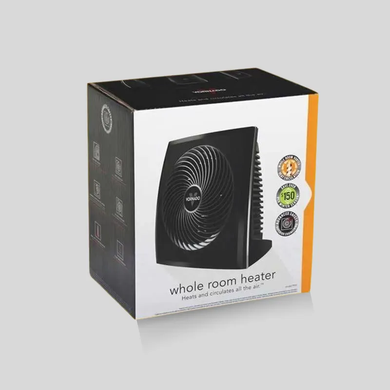 Custom home appliances and household utility boxes engineered with shock-absorbing internal corrugated cushioning