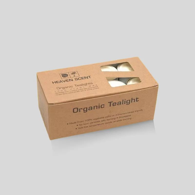 Custom kraft gravity dispenser box open flap for retail dispensing
