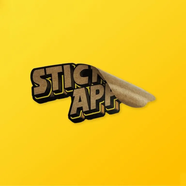 Custom kraft paper stickers for eco-friendly packaging and rustic product labeling
