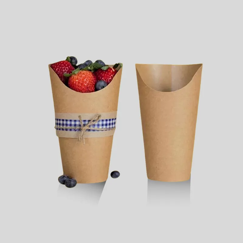 Custom kraft takeout boxes made from natural food-grade paperboard for restaurant takeaway