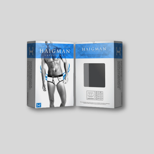 Custom kraft undergarments boxes made from natural recyclable paperboard
