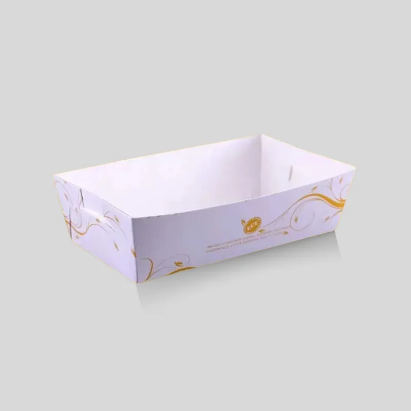 Custom printed household large display trays for retail endcaps and club store shelf-ready organization