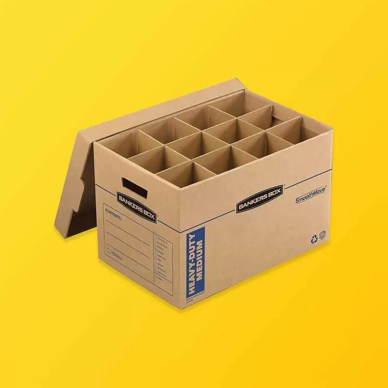 Custom storage boxes with compartmentalized divider inserts for parts and inventory organization